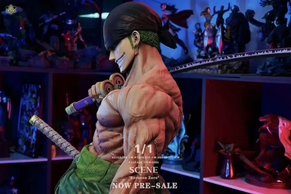 Zoro Super Bomb Studio 1/1 Life Size Harz Statue – Bild 2