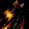 SS2 Goku VS SS2 Majin Vegeta KD Collectibles Statue Resine