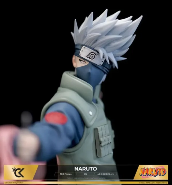 Kakashi x Naruto x Sasuke x Sakura Cartoon Kingdom Studio Licensed Statua in Resina