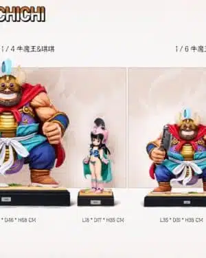 Infinite Studio Dragon Ball Ox-King & Chi-Chi Resin Statue