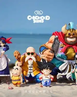 Infinite Studio Dragon Ball Ox-King & Chi-Chi Resin Statue