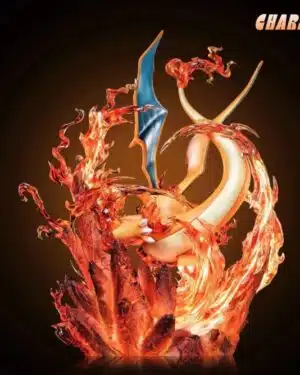 Pokemon Fairy Studio Charizard Family Resin Statue