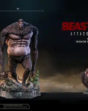 Hertz Studio Attack on Titan Beast Titan Statua in Resina