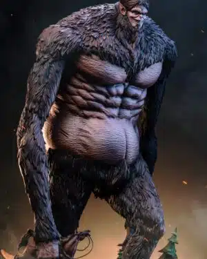 Hertz Studio Attack on Titan Beast Titan Statua in Resina