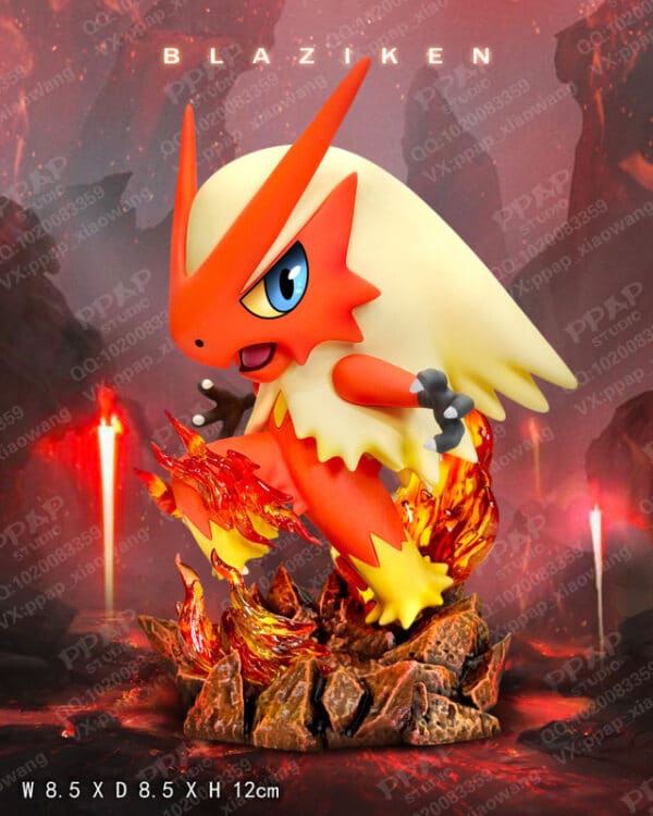 PPAP Studio - Pokemon - Fatty Blaziken & Swampert Statue