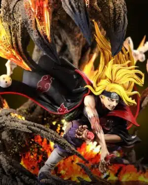 Konoha Studio Naruto Deidara Harz Statue