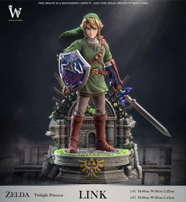 Wake Studio The Legend of Zelda Twilight Link Resin Statue