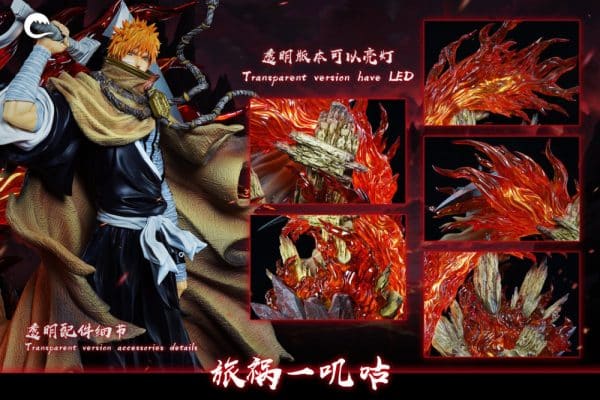 Cheng Studio Bleach Ichigo Kurosaki Resin Statue – Image 8